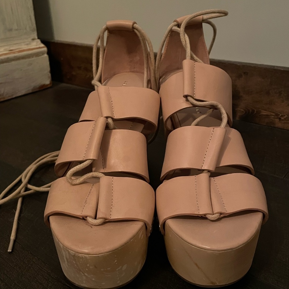Loeffler Randall Ines Leather strap up sandal - Picture 10 of 14